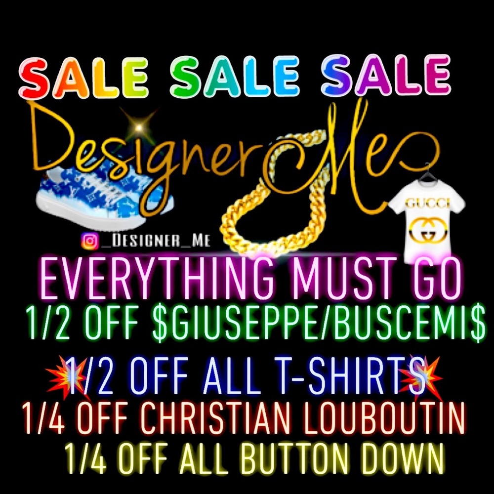 CLEARANCE EVERYTHING MUST GO‼️